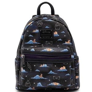 Loungefly Disney Classic Clouds Mini Backpack & wallet